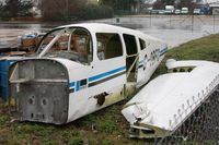 G-OBFC @ EGHH - Ex Bournemouth Flying Club; in pieces. - by Howard J Curtis