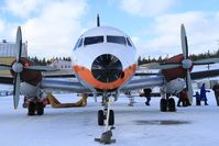 C-FYDU @ CYXY - On the ramp at Whitehorse and open to the public at the 2013 Yukon Sourdough Rendezvous Air Display. - by Murray Lundberg
