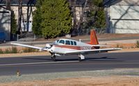N6375Q @ GOO - Landing at the Nevada County Air Park, Grass Valley, CA. - by Phil Juvet