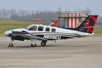 N858EU @ EGSH - Parked at Norwich. - by Graham Reeve