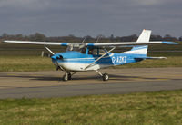 G-AZKZ @ EGSH - Arriving at SaxonAir.