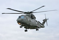 ZJ130 @ X5FB - EHI EH-101 Merlin HC3 from 28/78 Sqn, RAF Benson at Fishburn Airfield UK. February 22nd 2013. - by Malcolm Clarke
