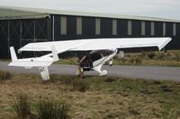 G-ENEE @ EGFH - Visiting Green T Streak Shadow microlight. - by Roger Winser