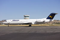 VH-FWI @ YSWG - Alliance (VH-FWI) Fokker 100 parked on the tarmac at Wagga Wagga Airport. - by YSWG-photography
