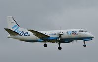 G-LGNA @ EGSH - Standing in for the usual Dornier 328 on the Manchester shuttle. - by keithnewsome