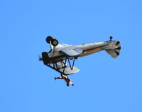 N68853 @ KCJR - Wing walker - aircraft inverted - Flying Circus - Culpeper Air Fest 2012
