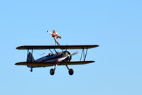 N68853 @ KCJR - Wing walker - flyby - Flying Circus - Culpeper Air FEst 2012