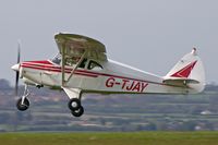G-TJAY @ EGHA - Privately owned. - by Howard J Curtis