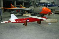 XS574 @ EGDY - Royal Navy. In the FAA Museum's Cobham Hall storage and restoration facility. - by Howard J Curtis