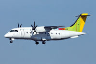OE-LKB @ LOWL - Air Alps Dornier 328-110 final approach in LOWL/LNZ