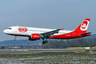 OE-LEX @ LOWL - NIKI (Air Berlin) Airbus A320-214 new colors, landing in LOWL/LNZ