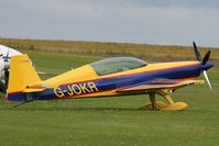 G-JOKR @ EGHA - Privately owned. - by Howard J Curtis