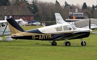 G-ARYR @ EGLD - Originally owned to, C.S.E. Aviation Ltd in July 1962 and currently a, Trustee of, G-ARYR Flying Group since October 1993.