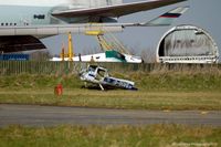 G-BOVS @ EGBP - The sad remains of this Cessna. - by Carl Byrne (Mervbhx)