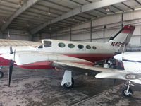 N421EW @ KTOP - In the Hangar - by Floyd Taber