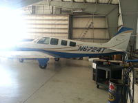 N6724T @ KTOP - In the hangar - by Floyd Taber