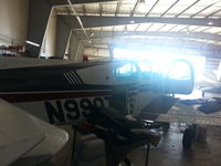 N990TS @ KTOP - IN THE HANGAR - by Floyd Taber