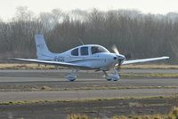 G-GCDC @ EGFH - Visiting SR20. - by Roger Winser