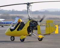G-CFWD @ EGFH - Resident MTO Sport autogyro. - by Roger Winser