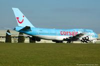 F-HKIS @ EGBP - Another recent arrival to be parted out. - by Carl Byrne (Mervbhx)