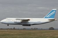 UR-82029 @ EGNX - 1991 Antonov An-124-100 Ruslan, c/n: 19530502630/0210 landing at East Midlands Airport - by Terry Fletcher
