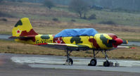 G-YFUT @ EGFH - resident Yak-52. - by Derek Flewin