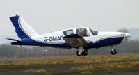 G-OMAO @ EGFH - Seen at EGFH, from hailsham, ex N37EL and G-GDGR. - by Derek Flewin
