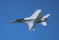 165934 - F/A-18F over Daytona Beach - by Florida Metal