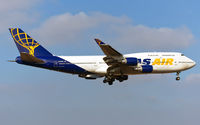 N465MC @ ETAR - on final RW08 - by Friedrich Becker
