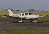 G-SEJW @ EGSH - Departing EGSH.