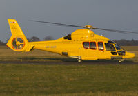 OO-NHT @ EGSH - Arriving at SaxonAir in the setting sun.