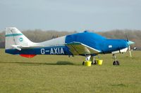 G-AXIA @ EGBP - Wrapped up for the weekend. - by Carl Byrne (Mervbhx)