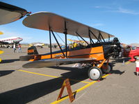 N946E @ KCGZ - Very rare bipe.  It does well with the 220 hp Continental up front. - by 65flynn