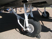 N103NA @ KCGZ - I have a lot of respect for the Designer of this DC-3/C-47 gear.  Many degrees of freedom, assembly issues, and fits and tolerances to manage.