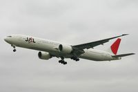 JA733J @ EGLL - Japan Airlines - by Howard J Curtis