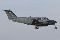 N40R @ EGSH - US Army C12 about to touch down at Norwich. - by Graham Reeve
