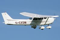 G-CXSM @ EGHA - Privately owned. - by Howard J Curtis