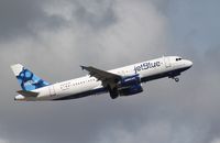 N644JB @ KFLL - Airbus A320