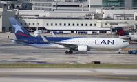 CC-CXG @ MIA - LAN 767-300 - by Florida Metal