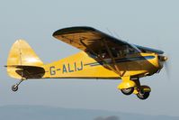 G-ALIJ @ EGHA - Privately owned. - by Howard J Curtis