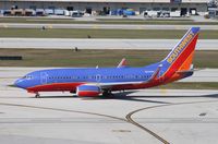 N245WN @ KFLL - Boeing 737-700 - by Mark Pasqualino