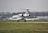 N119LE @ EGHH - Turns short whilst backtracking to depart taking the Jacksons back to USA - by John Coates