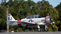 N98RJ @ KCJR - Landing - Culpeper Air Fest 2012