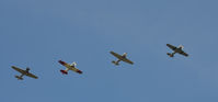 N502 @ KCJR - Four ship lead by N502, with N9801C, 7572, and N796WM - Culpeper Air Fest 2012
