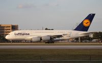 D-AIMB @ MIA - Lufthansa A380 - by Florida Metal