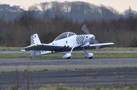 G-VFDS @ EGFH - Resident Vans RV-8 returning to base. - by Roger Winser