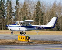 N19JG @ KAWO - 1958 Cessna 175 C/N 55131 - by Terry Green