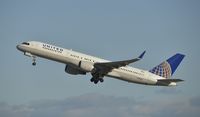 N590UA @ KLAX - Departing LAX - by Todd Royer