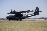 VH-PBZ @ YMAV - Historical Aircraft Restoration Society (VH-PBZ) Consolidated PBY Catalina, in RAAF A24-362 livery, taking off at the 2013 Avalon Airshow. - by YSWG-photography