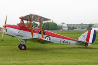 G-ANNI @ EGBP - At the Great Vintage Flying Weekend. Privately owned. Painted as T-6953. - by Howard J Curtis